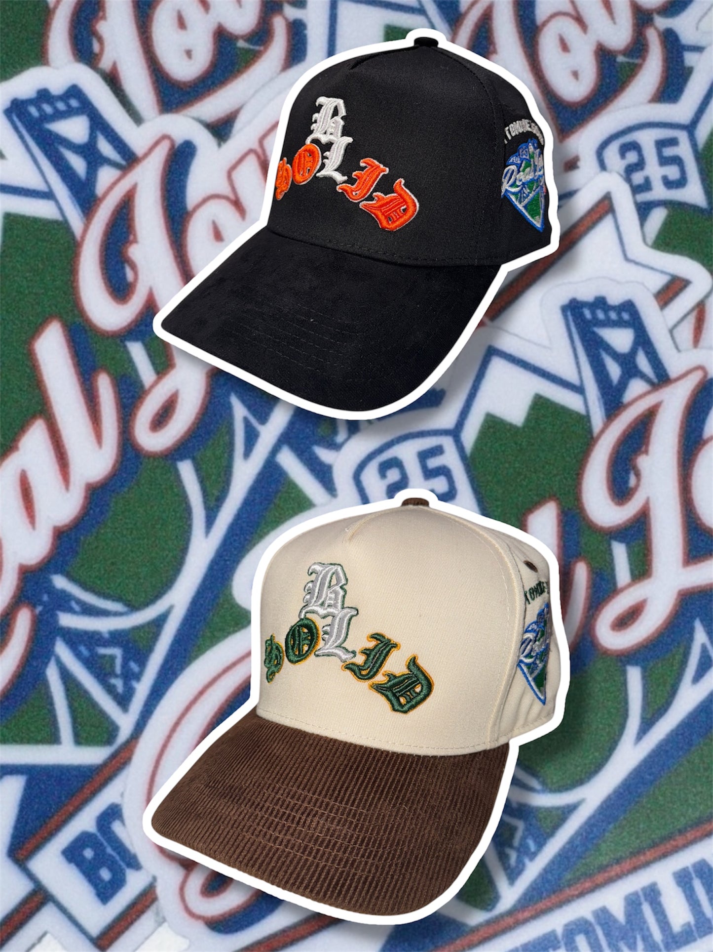 BOTTOMLINE X SOLID “FAULT LINE” HATS