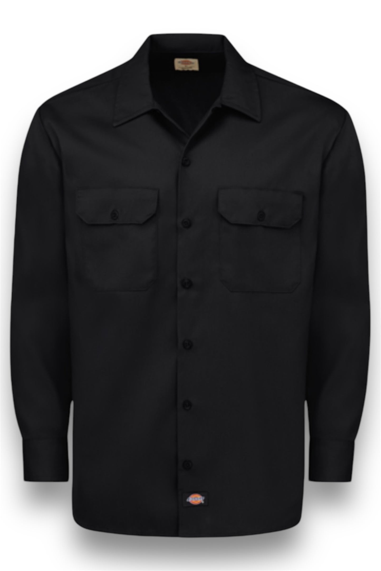 BOTTOMLINE "SKULL ON FIRE" LONG SLEEVE WORK TEE