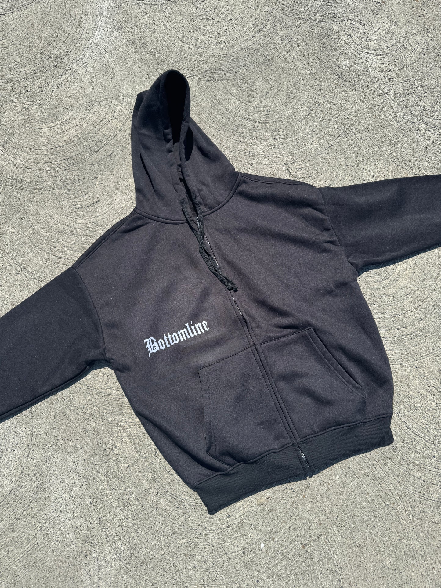 BOTTOMLINE ESSENTIAL FULL ZIP HOODIE • ROUND 2