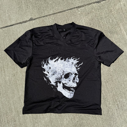 BOTTOMLINE "SKULL ON FIRE" JERSEY V1