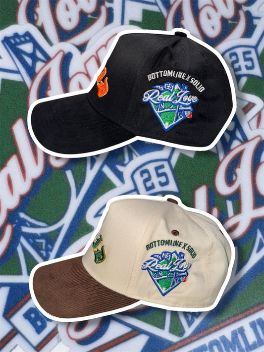 BOTTOMLINE X SOLID “FAULT LINE” HATS