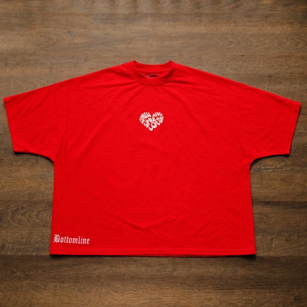 BOTTOMLINE “LOVE” TEE V2