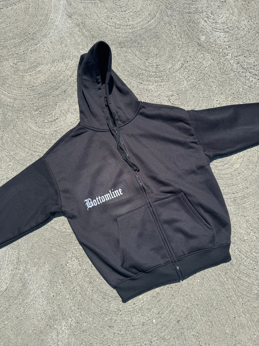 BOTTOMLINE ESSENTIAL FULL ZIP HOODIE • ROUND 2